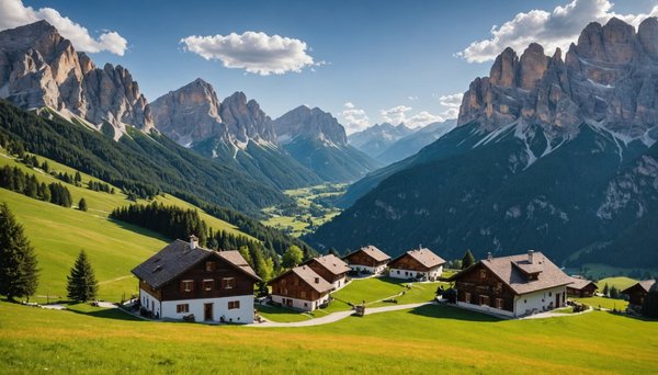 Les meilleurs villages des dolomites à explorer en famille